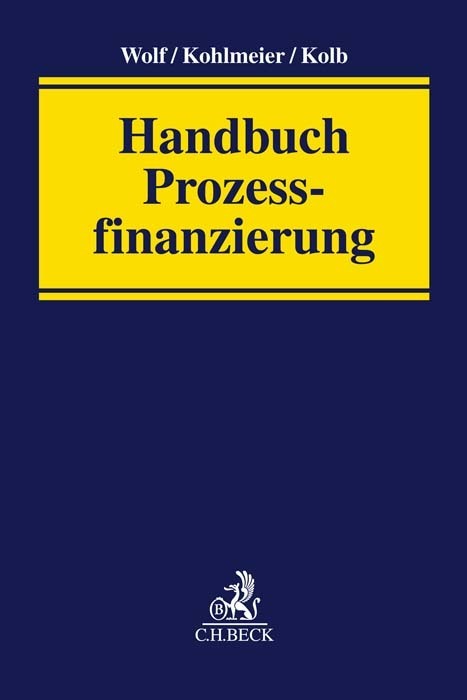 Handbuch Prozessfinanzierung main product photo