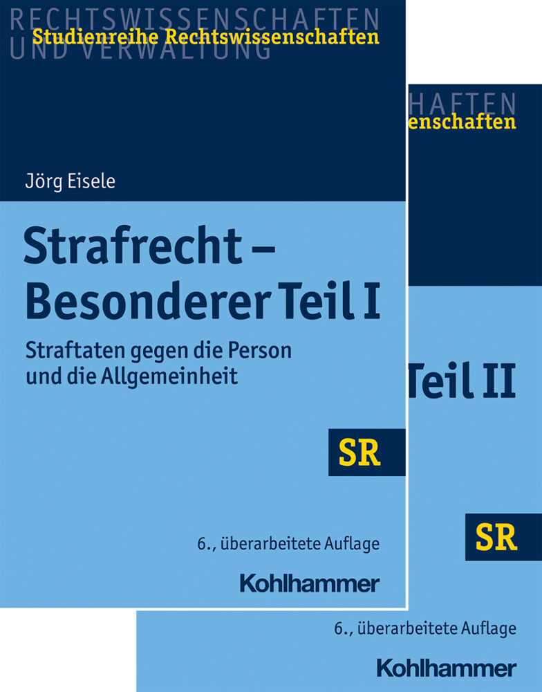 Strafrecht - Besonderer Teil I + Besonderer Teil II - Paket main product photo
