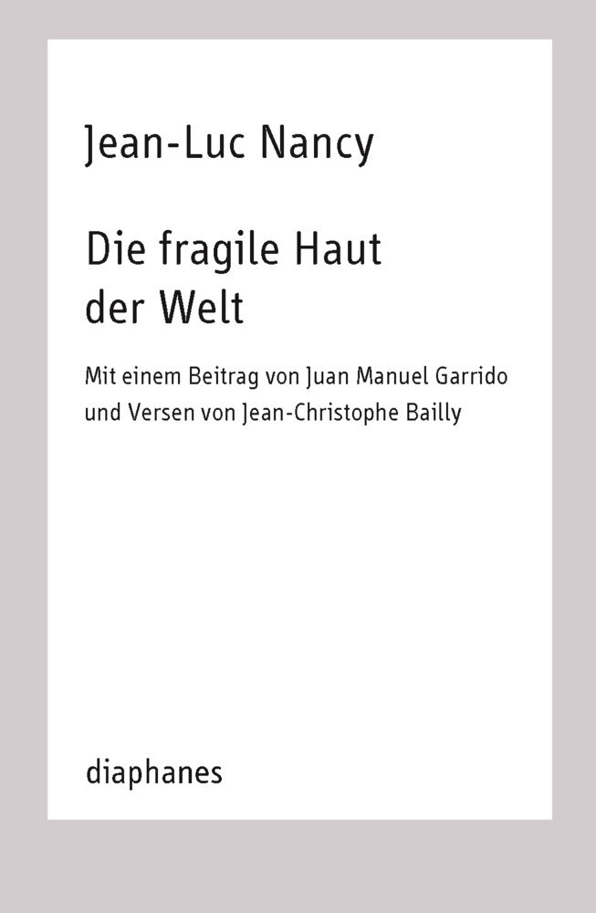 Die fragile Haut der Welt main product photo