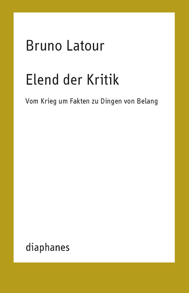 Elend der Kritik main product photo