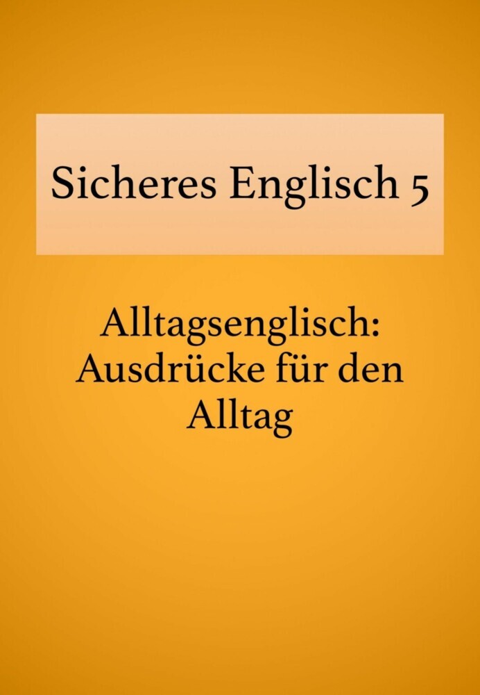 Sicheres Englisch 5 main product photo