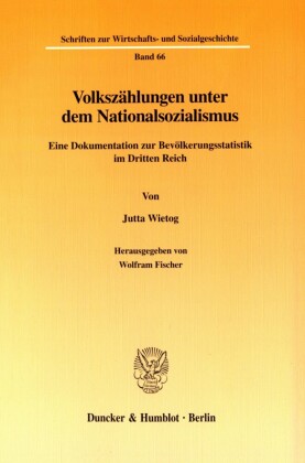 Volkszählungen unter dem Nationalsozialismus.