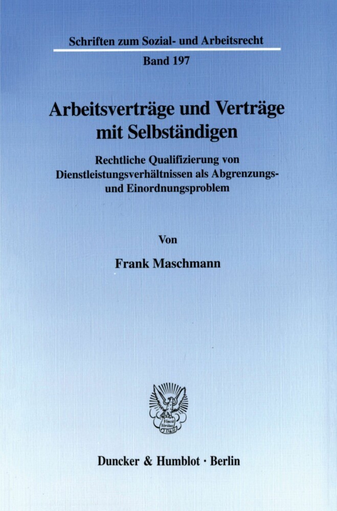 Arbeitsverträge und Verträge mit Selbständigen. main product photo