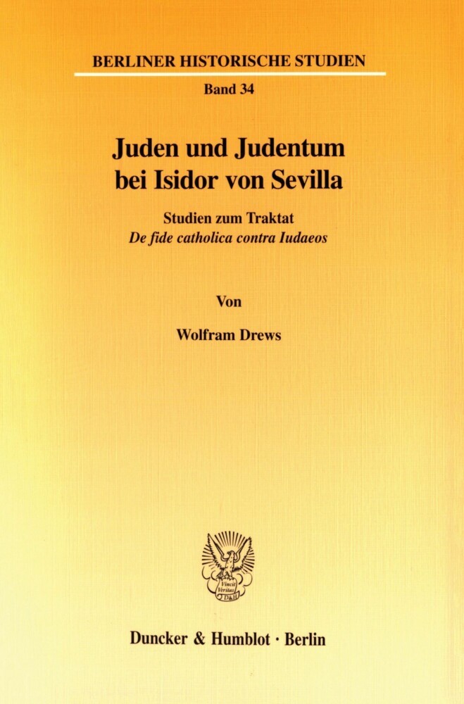 Juden und Judentum bei Isidor von Sevilla. main product photo