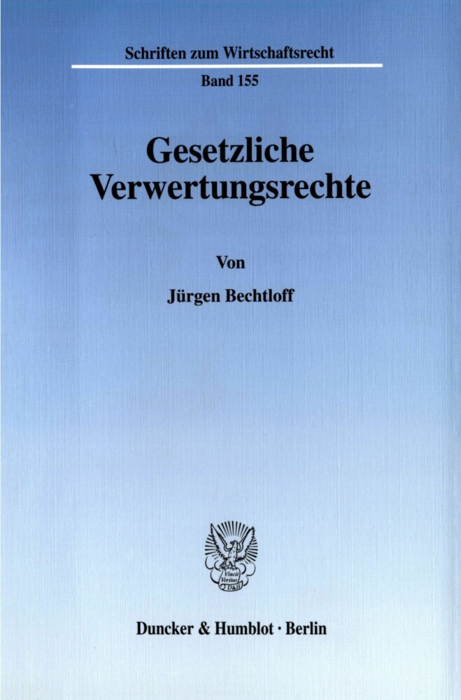 Gesetzliche Verwertungsrechte. main product photo