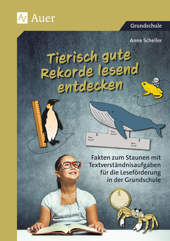 Tierisch gute Rekorde lesend entdecken main product photo