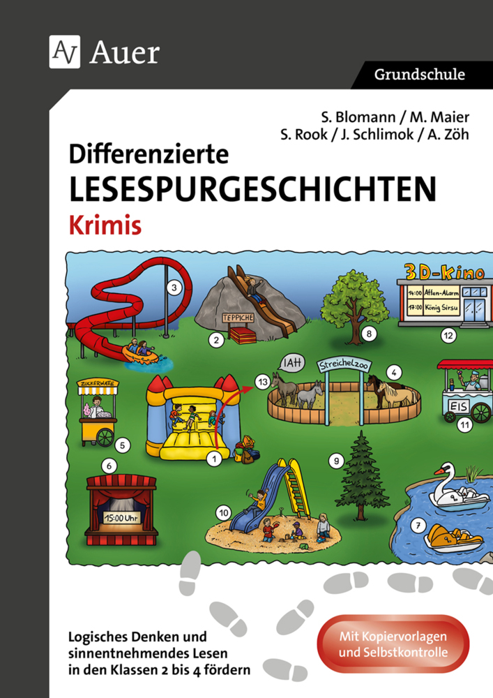 Differenzierte Lesespurgeschichten Krimis main product photo