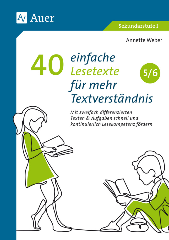 40 einfache Lesetexte für mehr Textverständnis 5-6 main product photo