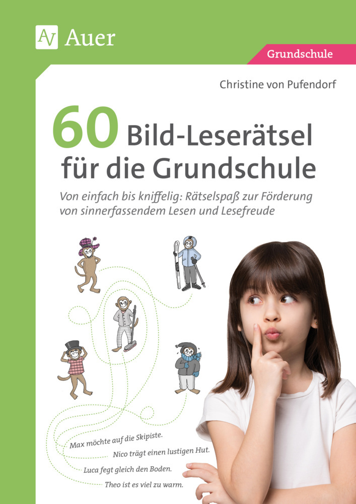 60 Bild-Leserätsel für die Grundschule main product photo