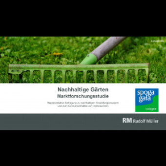 Marktforschungsstudie 'Nachhaltige Gärten' (PDF)