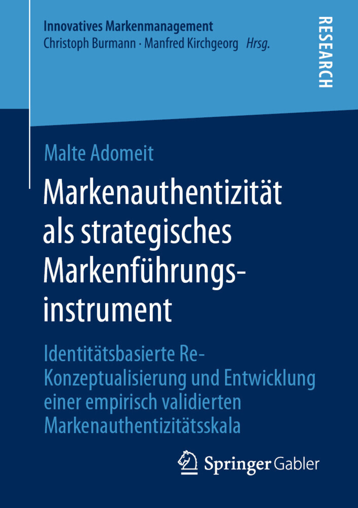 Markenauthentizität als strategisches Markenführungsinstrument main product photo