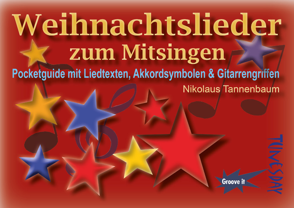 Weihnachtslieder zum Mitsingen - Pocketguide mit Liedtexten, Akkordsymbolen & Gitarrengriffen main product photo