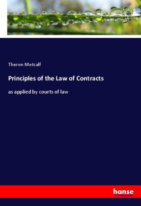 Principles of the Law of Contracts