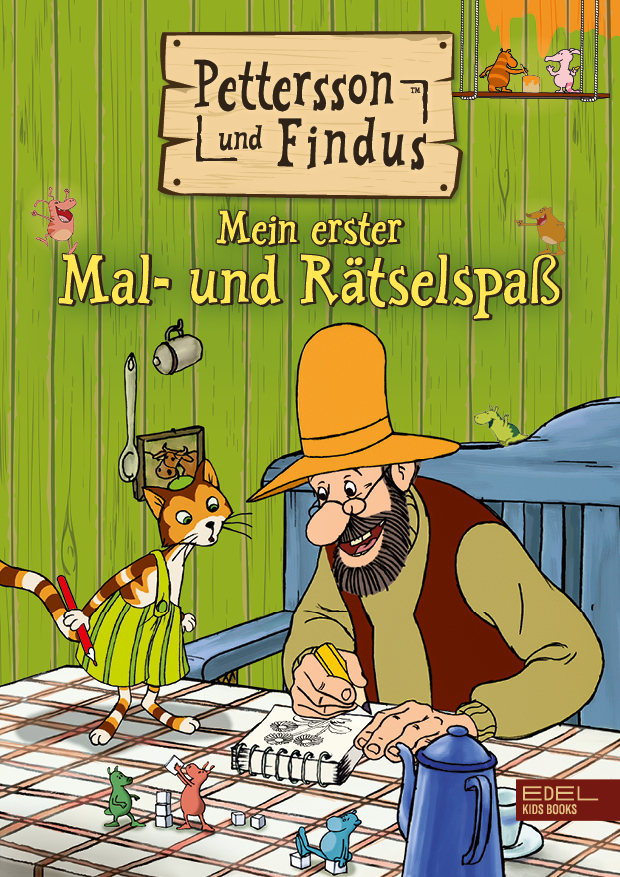 Pettersson und Findus: Mein erster Mal- und Rätselspaß main product photo