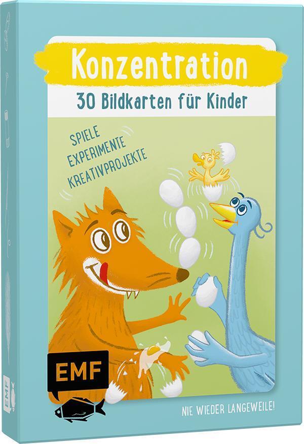 Konzentration - 30 Bildkarten für Kinder im Kindergarten- und Vorschulalter main product photo