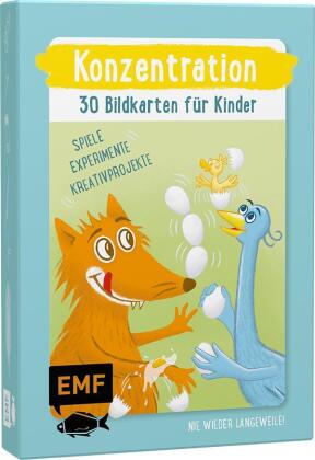 Konzentration - 30 Bildkarten für Kinder im Kindergarten- und Vorschulalter