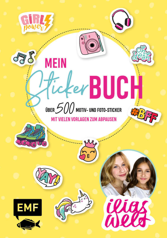 Ilias Welt - Mein Stickerbuch: Über 500 Motiv- und Foto-Sticker für Fans von Ilia und Arwen main product photo