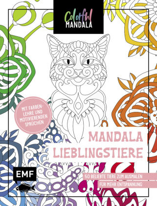 Colorful Mandala - Mandala - Lieblingstiere