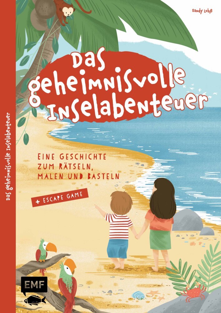 Das geheimnisvolle Inselabenteuer - Eine Geschichte zum Rätseln, Malen und Basteln main product photo