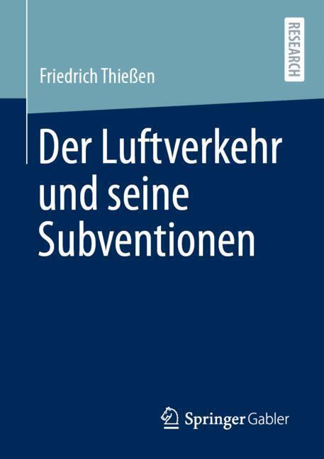 Der Luftverkehr und seine Subventionen main product photo