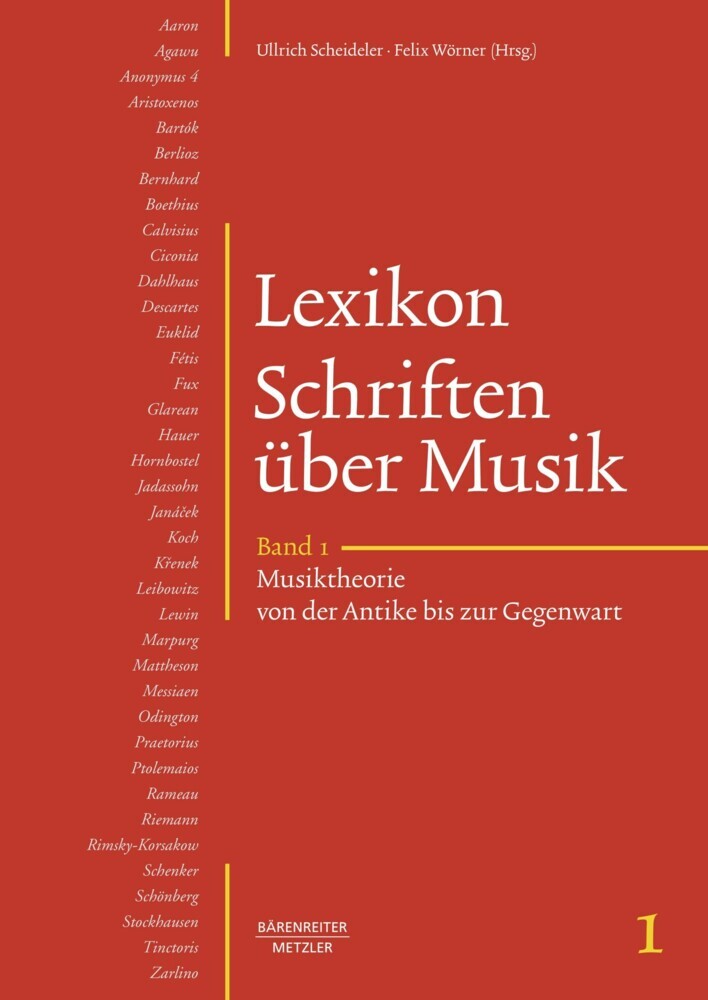 Lexikon Schriften über Musik main product photo