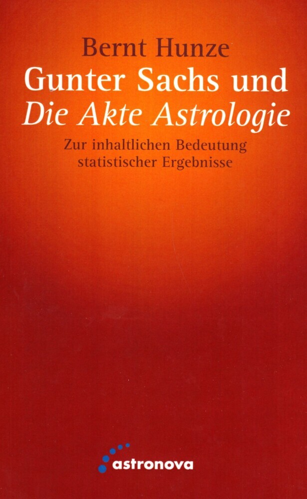 Gunter Sachs und die Akte Astrologie main product photo