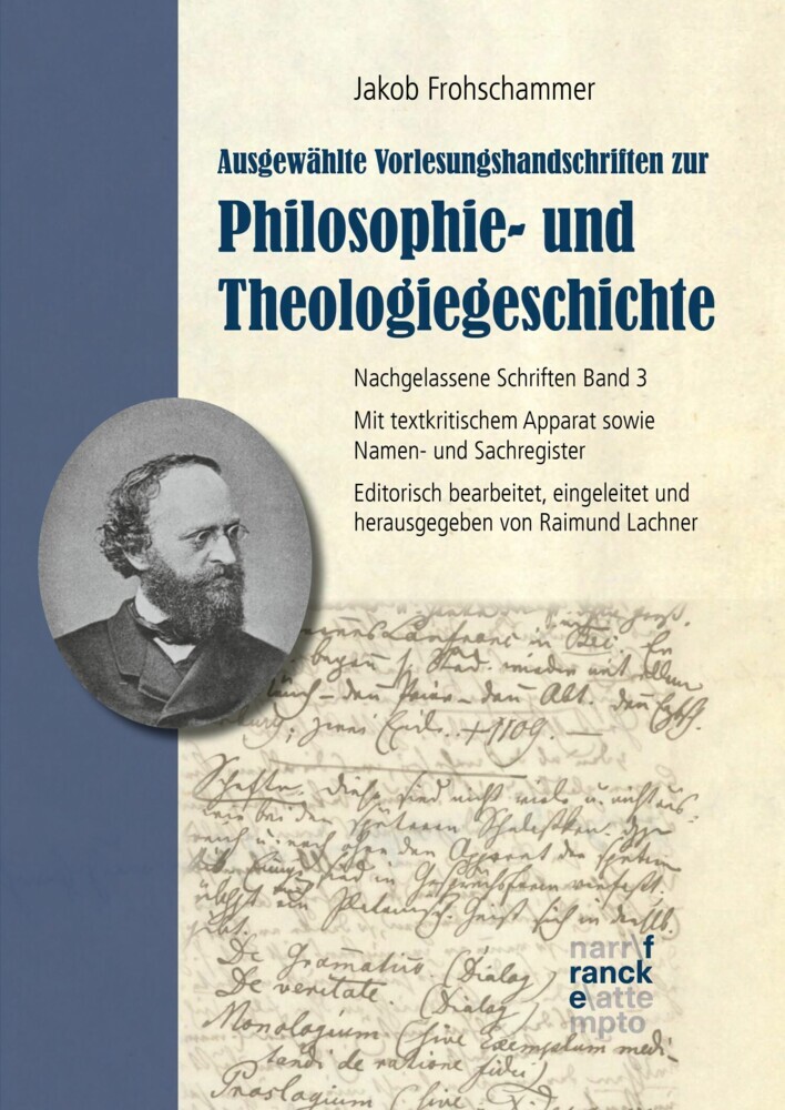 Jakob Frohschammer: Ausgewählte Vorlesungshandschriften zur Philosophie- und Theologiegeschichte main product photo