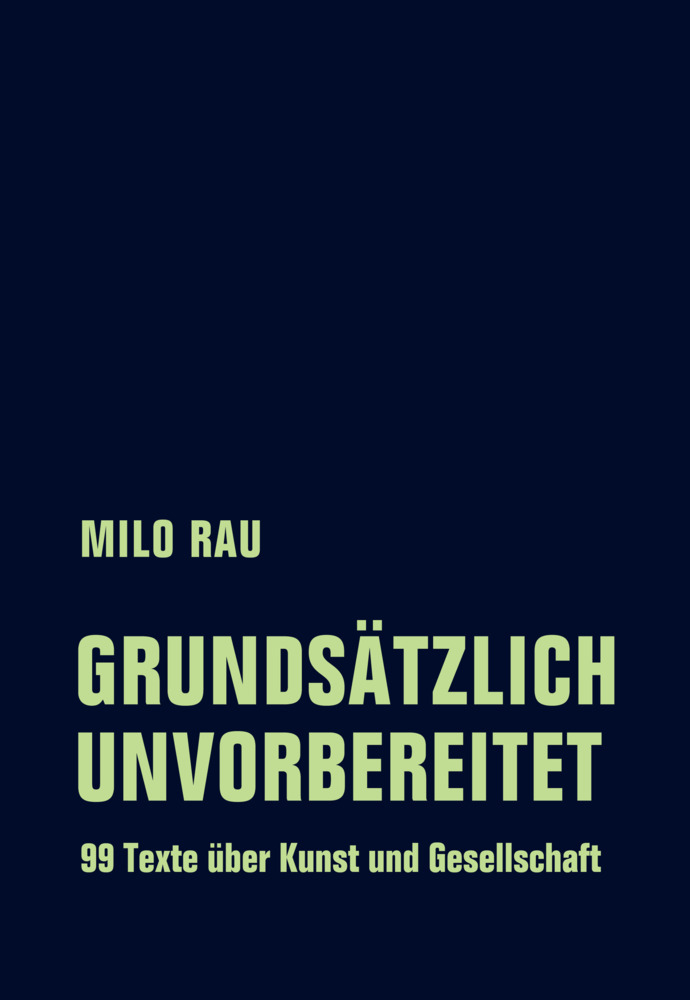 Grundsätzlich unvorbereitet main product photo