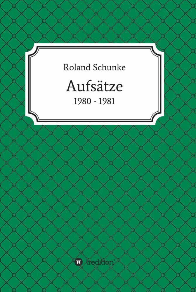 Aufsätze 1980 / 1981 main product photo