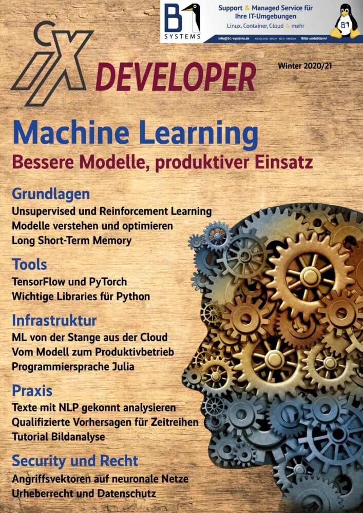 iX Developer Machine Learning main product photo