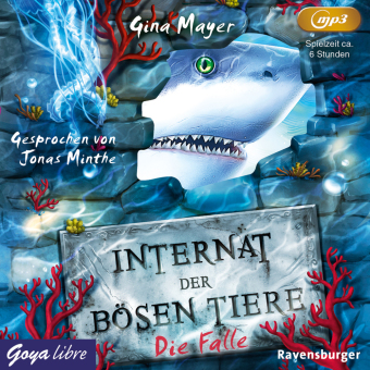 Internat der bösen Tiere - Die Falle,1 Audio-CD, 1 MP3 