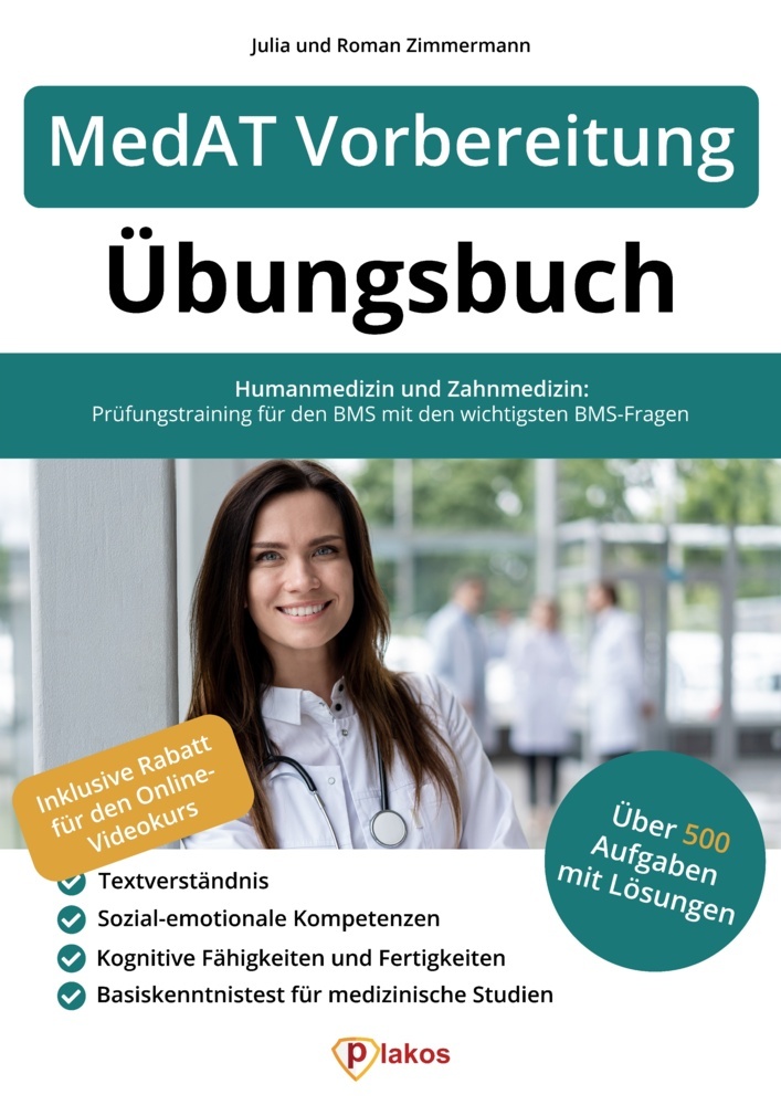 MedAT Vorbereitung Übungsbuch main product photo