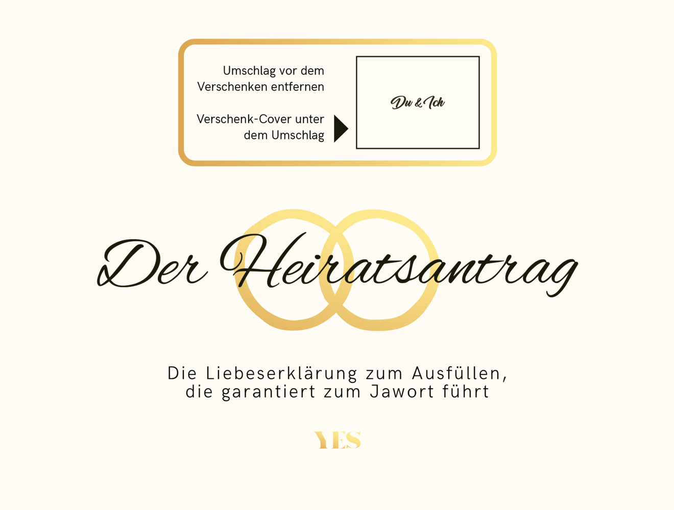 Der Heiratsantrag main product photo