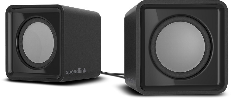 SPEEDLINK TWOXO Stereo Speakers, black main product photo