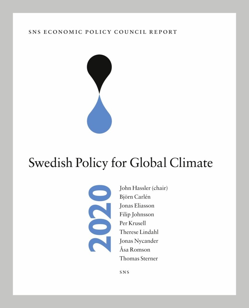 SNS Economic Policy Council Report 2020: Swedish Policy for Global Climate main product photo