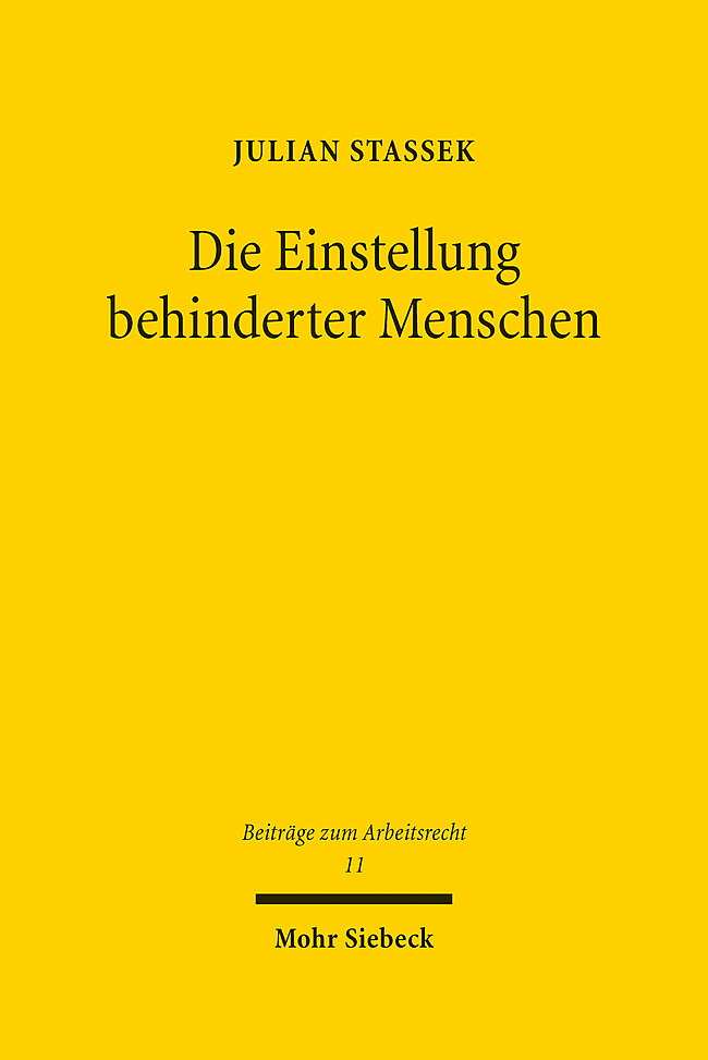 Die Einstellung behinderter Menschen main product photo