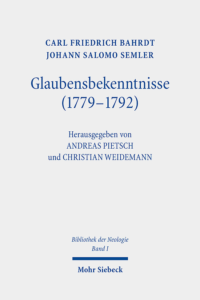 Glaubensbekenntnisse (1779-1792) main product photo