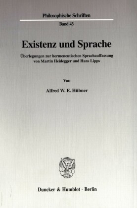 Existenz und Sprache.