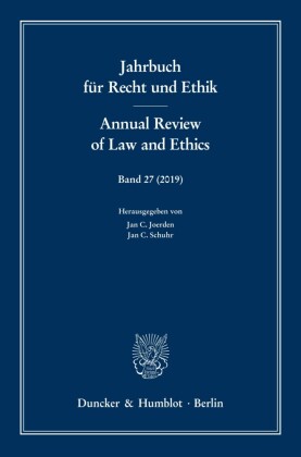 Jahrbuch für Recht und Ethik / Annual Review of Law and Ethics.