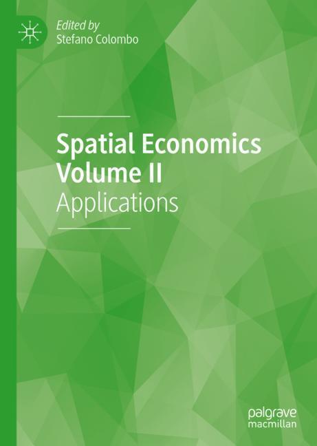 Spatial Economics Volume II main product photo