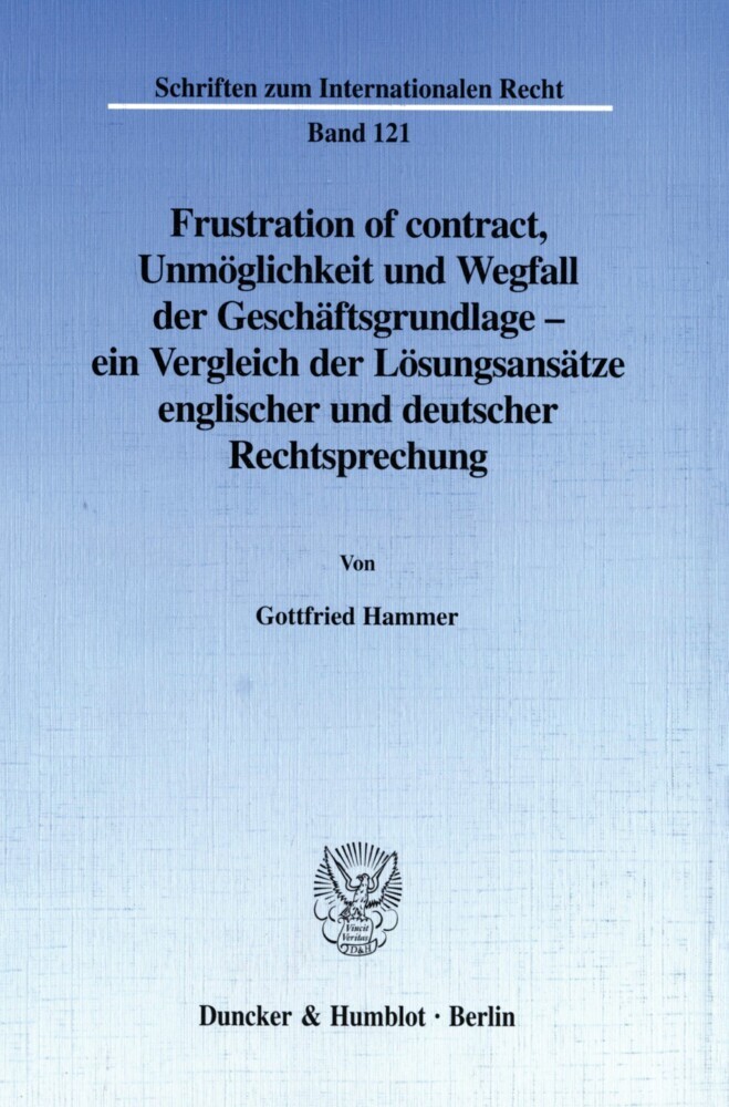 Frustration of contract. main product photo