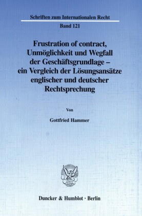 Frustration of contract.