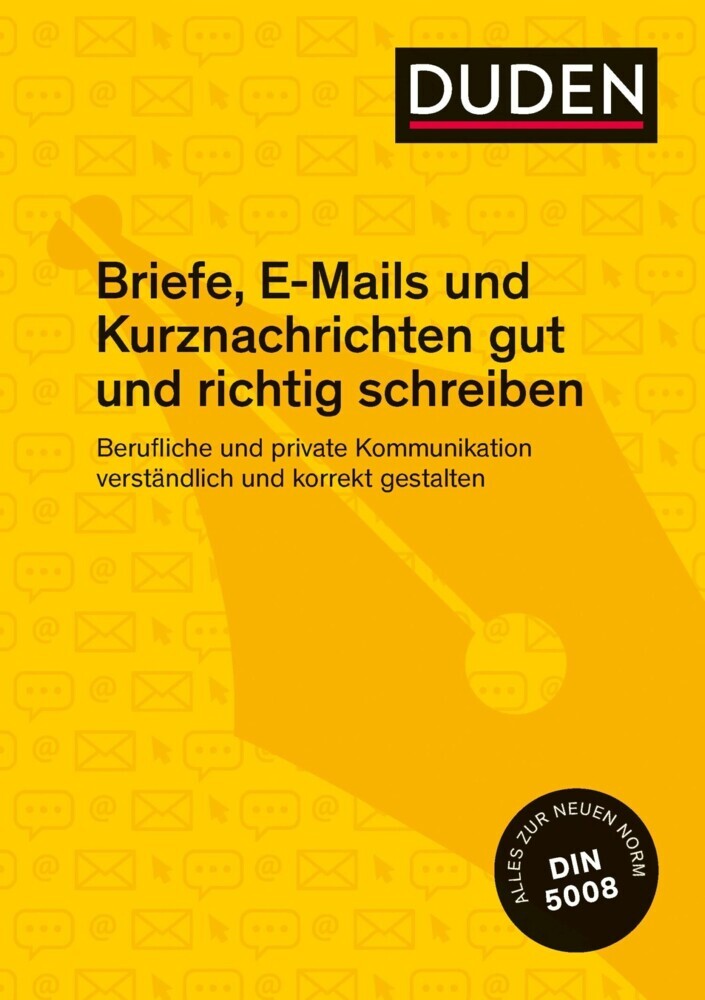 Briefe, E-Mails und Kurznachrichten gut und richtig schreiben main product photo
