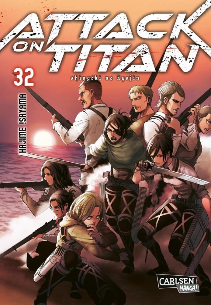 Attack on Titan 32 main product photo