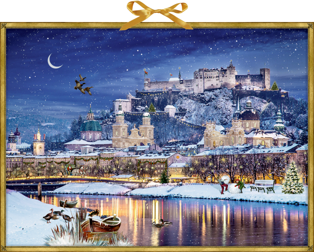 Wandkalender - Winterliches Stadtpanorama main product photo