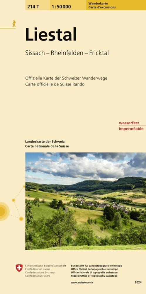 214T Liestal Wanderkarte main product photo