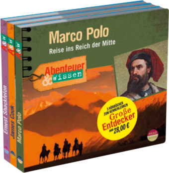 Große Entdecker Kennenlernangebot, 3 Audio-CD