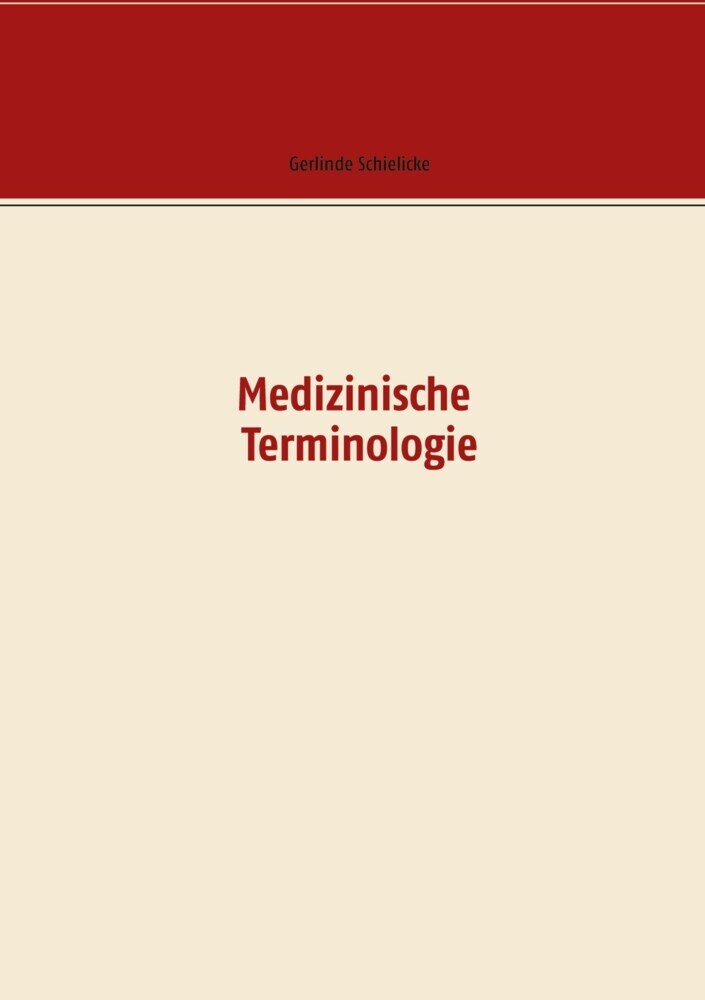 Medizinische Terminologie main product photo