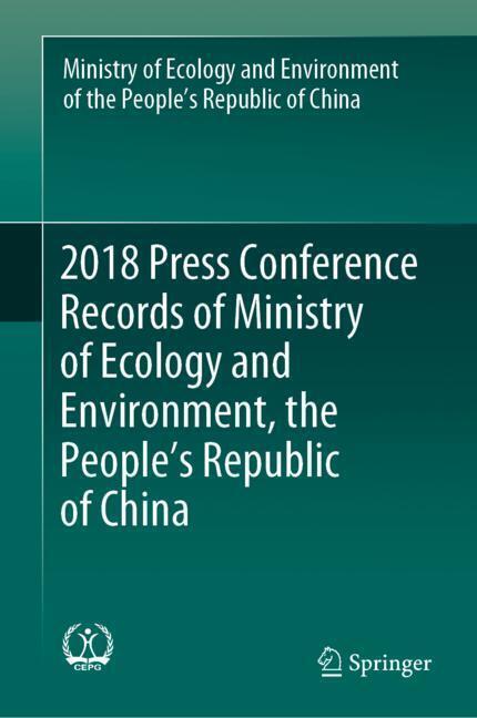 2018 Press Conference Records of Ministry of Ecology and Environment, the People's Republic of China main product photo