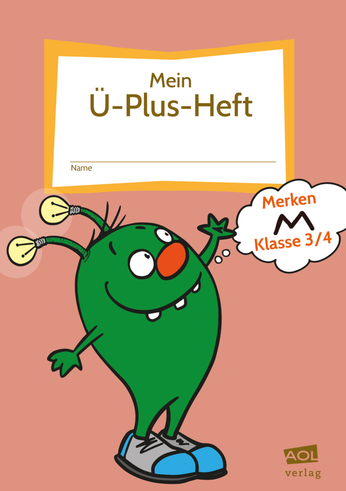 Mein Ü-Plus-Heft: Merken - Klasse 3-4 main product photo